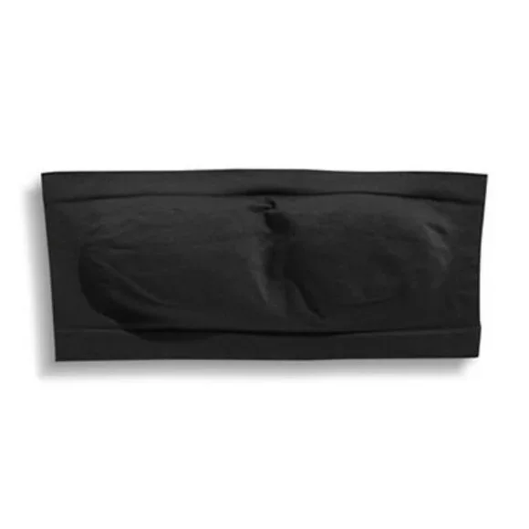 18$ Fashion Forms Seamless Strapless Bandeau Bralette Tube Bra Top Size S Black - Picture 1 of 1